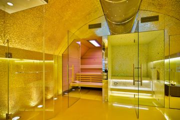 Sauna und Dampfbad im Hotel das Tyrol